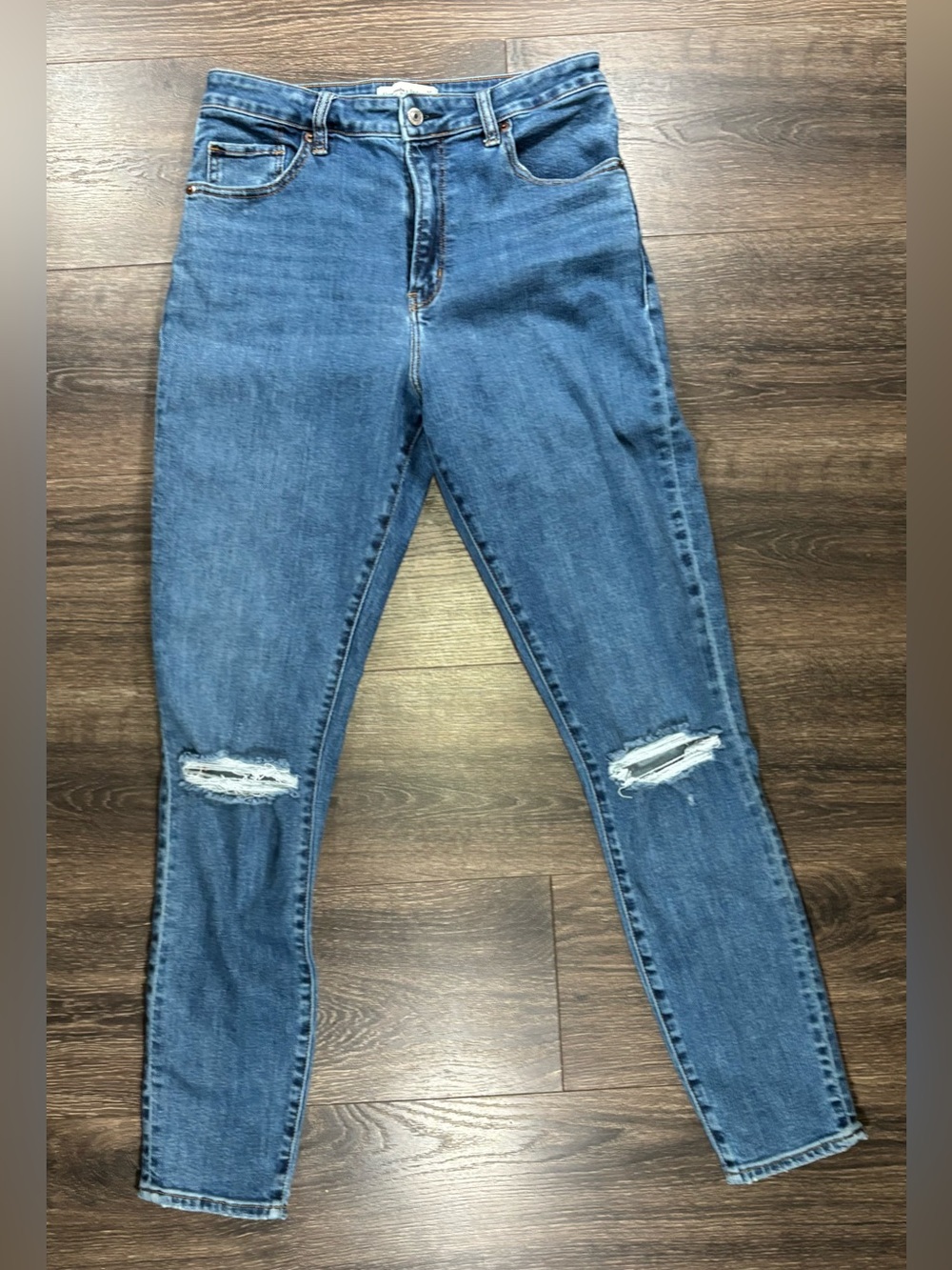 Abercrombie and Fitch Super Skinny Ankle High Rise Jeans size 10XL